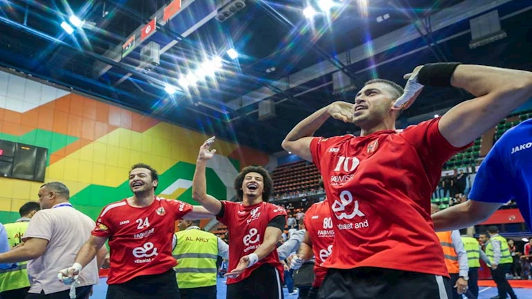 موعد مباراة الأهلي ومنتدى درب السلطان بكأس الكؤوس الأفريقية لكرة اليد