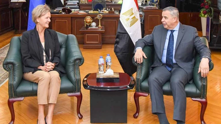 محافظ الإسكندرية يستقبل سفيرة الاتحاد الأوروبي لبحث التعاون المشترك (صور)