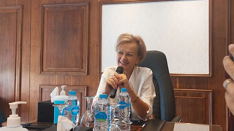 سفيرة الاتحاد الأوروبي: مصر شريك استراتيجي مهم.. وملتزمون بدعم القاهرة لتحقيق تطلعاتها التنموية -صور