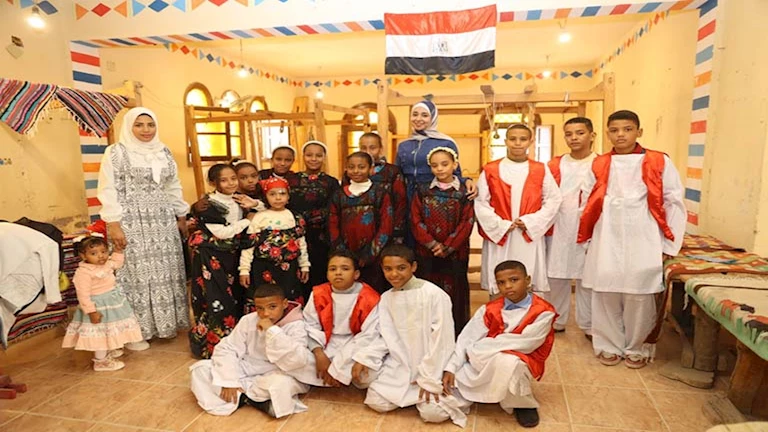 البيت النوبي بالأقصر.. حصن التراث وباب رزق لفتيات وسيدات الجنوب -صور