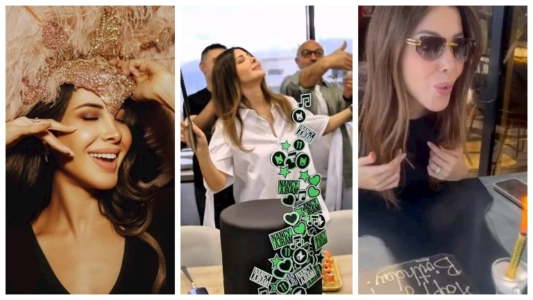 أكثر من صورة.. نانسي عجرم تنشر احتفالاتها بعيد ميلادها