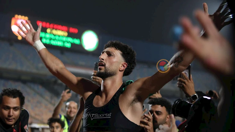 20 صورة ترصد فرحة لاعبي الأهلي بالفوز على البنك
