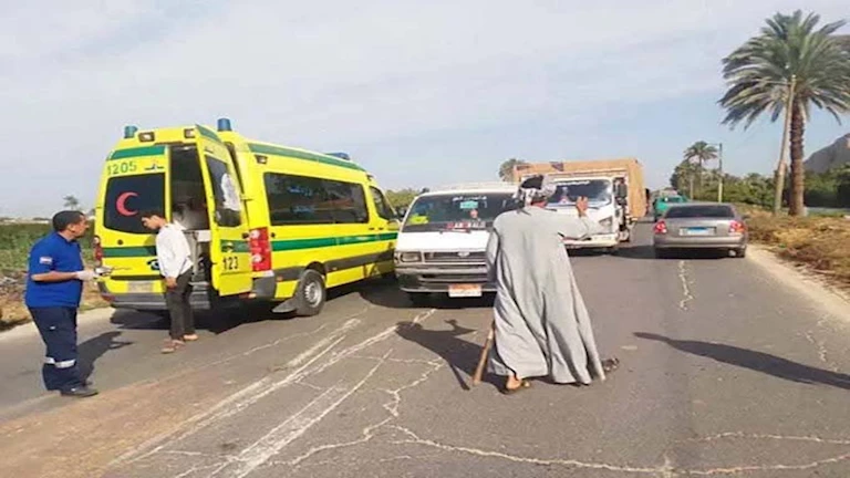 بينهم أطفال.. مصرع وإصابة 21 شخصا في حادث انقلاب سيارة بالمنوفية (أسما