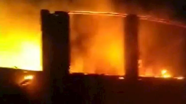 حريق يدمّر مزرعة دواجن بالكامل في الفيوم