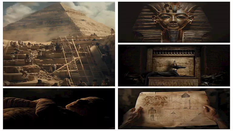 “الصوت والضوء” تطلق عروضًا بمنطقة الأهرامات الأحد المقبل