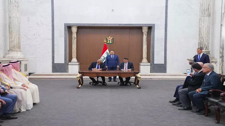 “طلعت مصطفى” توقع مذكرة تفاهم لتطوير المنطقة الاقتصادية ببغداد