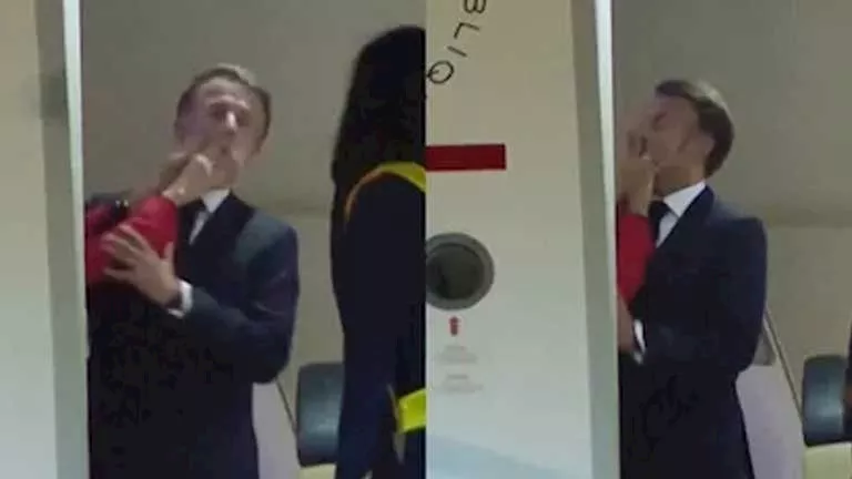 ترامب ساخرًا من ماكرون بعد صفعة زوجته: “تأكد من إغلاق باب الطائرة”