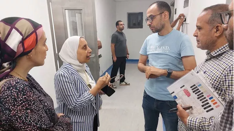 لجنة هندسية تتفقد مستشفى التل الكبير المركزي الجديد تمهيدًا لافتتاحه