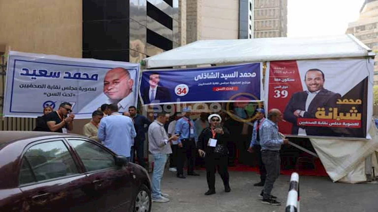 25 صورة ترصد الإقبال على التسجيل في الجمعية العمومية الصحفيين