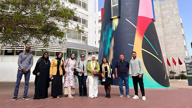 وفد القومي للمرأة يزور وكالة التنمية الفلاحية في الرباط