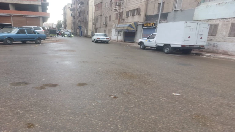 بالصور- هطول أمطار رعدية على محافظة الغربية