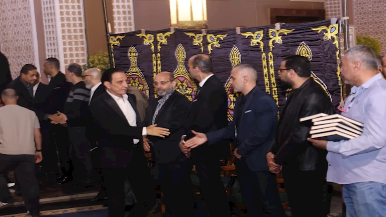 25 صورة من عزاء المنتج وليد مصطفى زوج الفنانة كارول سماحة