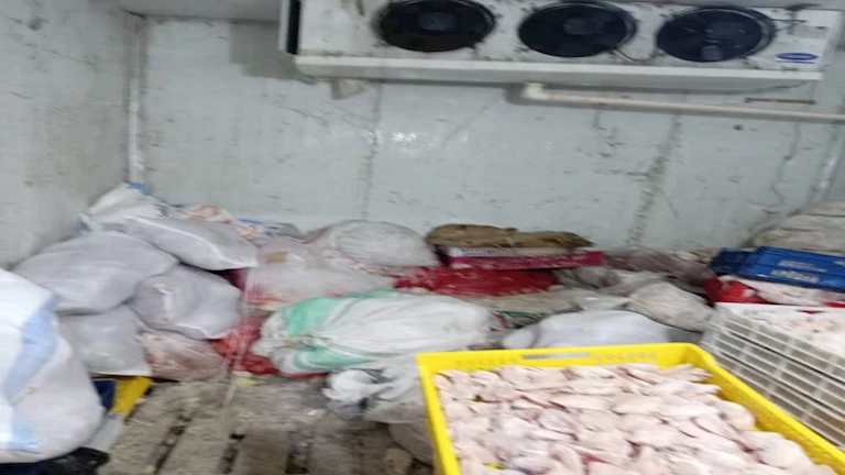 بالصور- ضبط 12 طن مصنعات لحوم ودواجن منتهية الصلاحية يعاد تدويرها بالقليوبية