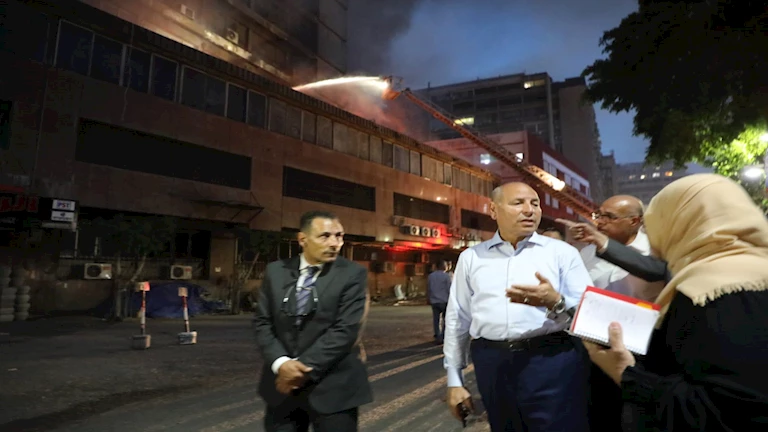 هل احترق مقر بنك القاهرة في الأزبكية؟ المحافظة تكشف التفاصيل