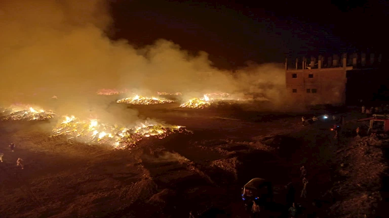 8 ساعات من الجحيم وخسائر بالملايين.. ماذا جرى في شبراملس بالغربية؟