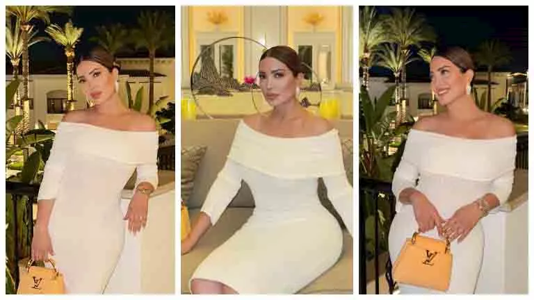 “جمال ملوش حدود”.. أحدث جلسة تصوير لـ نسرين طافش في الساحل الشمالي