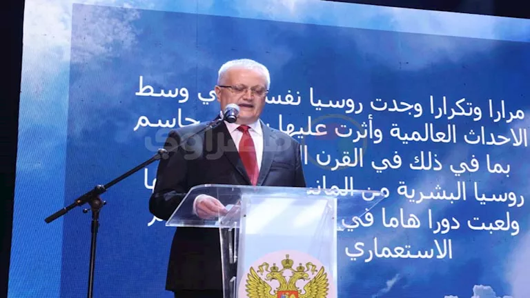 بحضور وزراء وشخصيات عامة.. سفارة روسيا تحتفل بالعيد الوطني بدار الأوبر
