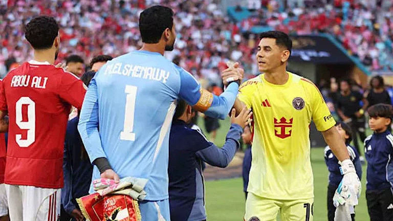 حارس إنتر ميامي بعد حصوله على جائزة رجل المباراة: “الشناوي يستحقها”