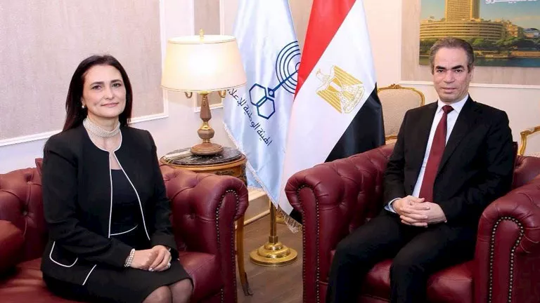 الإعلامية دينا نبيل عثمان رئيسًا لقناة النيل الدولية