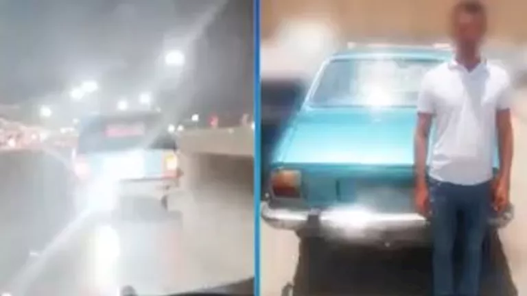 القبض على سائق عرض حياة المواطنين للخطر بإشارة إضاءة