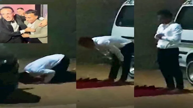 بيصلي في الشارع.. لقطة مثيرة للاعب الزمالك