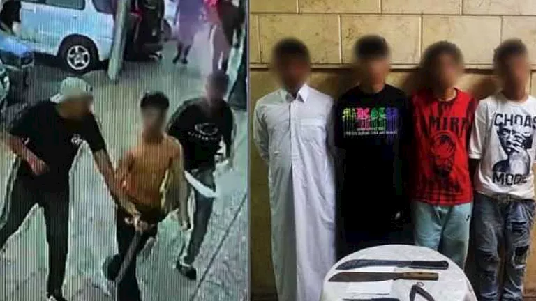لمعاكستهم الفتيات.. ضبط 4 متهمين اعتدوا على شابين بالأسلحة البيضاء في