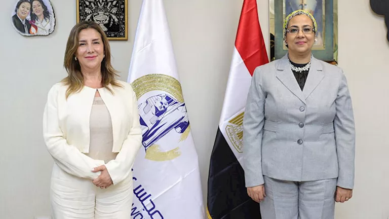 رئيسة القومي تستقبل ممثلة مفوضية الأمم المتحدة لشؤون اللاجئين بمصر