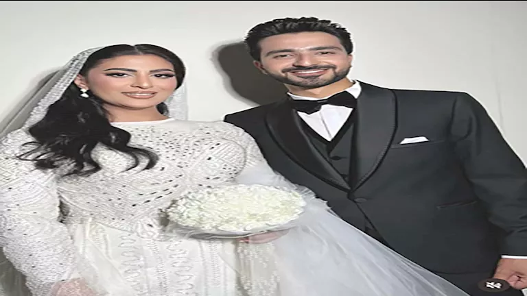 صور جديدة من حفل زفاف شقيق محمد أنور والممثلة مريم البحراوي