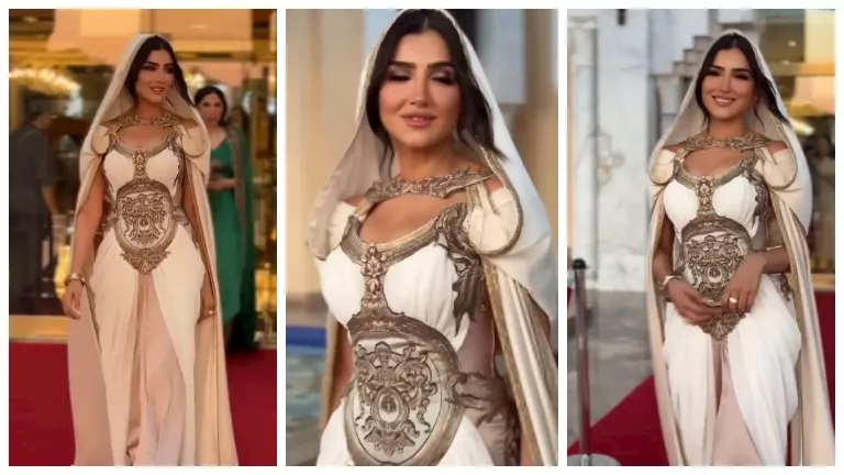 بـ”القفطان التونسي”.. أحدث جلسة تصوير لـ مي عمر والجمهور يعلق