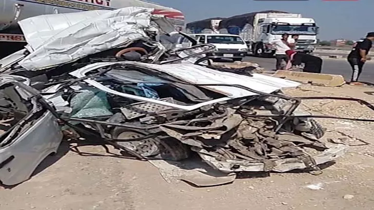 السائق تجاوز.. النيابة تكشف مفاجأة صادمة وراء حادث الطريق الإقليمي