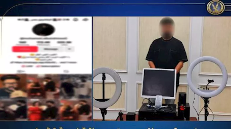 تفاصيل القبض على بلوجر بتهمة نشر فيديوهات خادشة للحياء