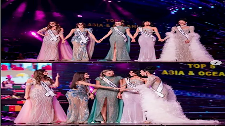 جريئة وجذابة.. 10 صور من كواليس ختام مسابقة ملكة جمال العالم 2025