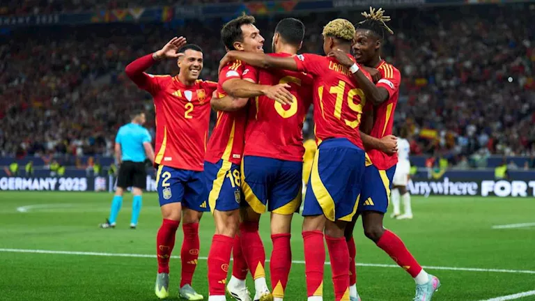 إسبانيا إلى نهائي دوري الأمم الأوروبية على حساب فرنسا
