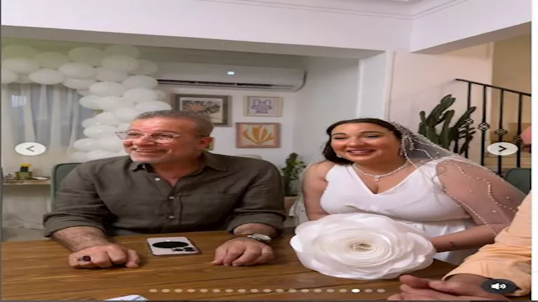 أسما شريف منير تكشف تفاصيل حفل زواجها وتوجه نصيحة للبنات