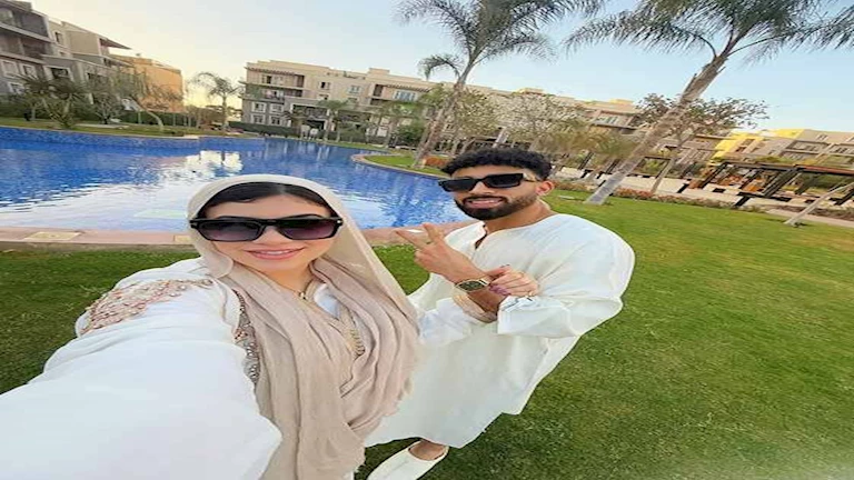 9 صور رومانسية لمروان عطية وزوجته