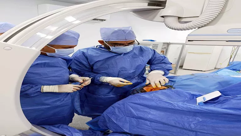 إنقاذ حياة سيدة وجنينها في سوهاج من انسداد كامل بضفيرة القلب