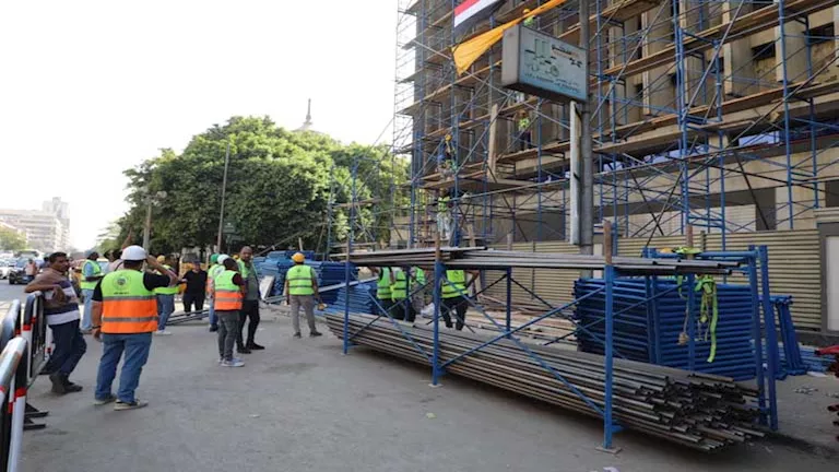 بالصور.. محافظ القاهرة يتفقد أعمال تأهيل سنترال رمسيس