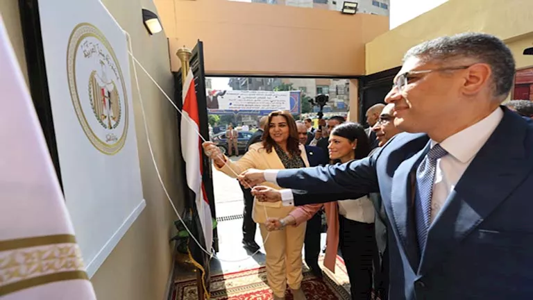 صور.. افتتاح مكتب توثيق محكمة جنوب الجيزة الابتدائية