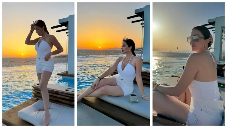 “هوت شورت”.. نسرين طافش تخطف الأنظار بإطلالة جريئة على البحر