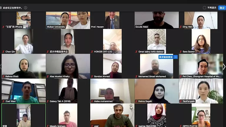 جامعة بنها تنظم أول مدرسة صيفية أونلاين بالتعاون مع ووهان الصينية