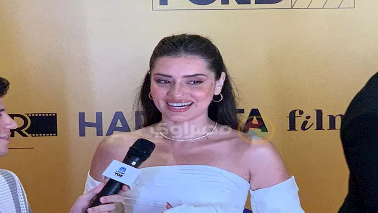 جيهان الشماشرجي على “الريد كاربت” من العرض الخاص لفيلم “أحمد وأحمد”