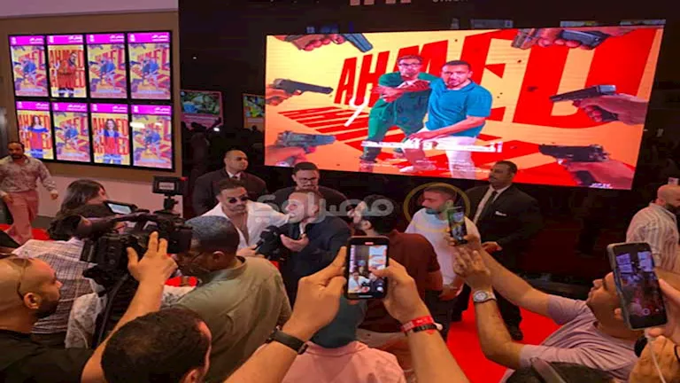 بحضور الأبطال ومشاهير.. 25 صورة من العرض الخاص لفيلم “أحمد وأحمد”