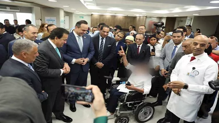 وزير الصحة يشهد تدشين مشروع الرعاية المنزلية بالإسماعيلية (صور)