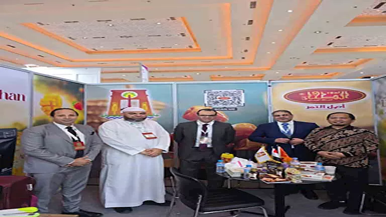 بالصور.. الوادي الجديد تمثل مصر في معرض الأغذية العالمي بإندونيسيا
