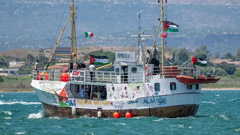 حماس: اعتراض السفينة حنظلة جريمة إرهاب وقرصنة وتحدٍ سافر لإرادة الإنسا