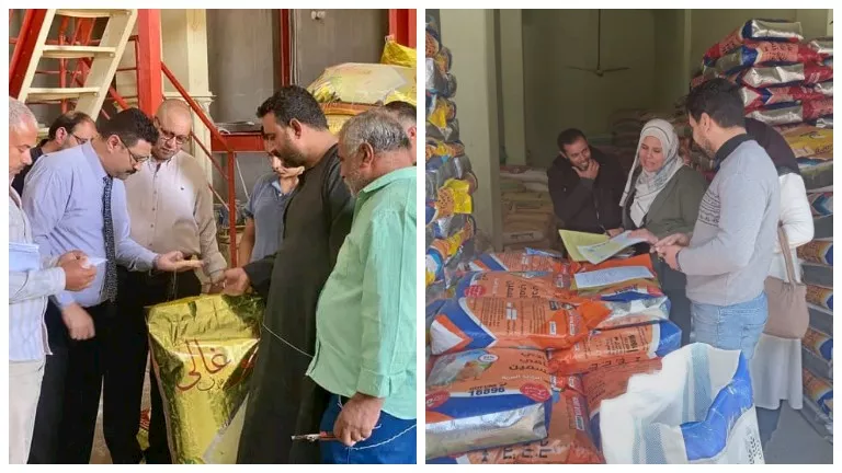 “الزراعة”: حملات تفتيش مكثفة على مخازن الأعلاف وخاماتها على مستوى الجم