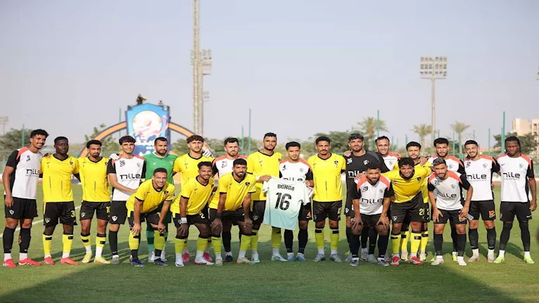 لفتة إنسانية بودية الزمالك ودجلة تجاه حارس المرمى بونجا
