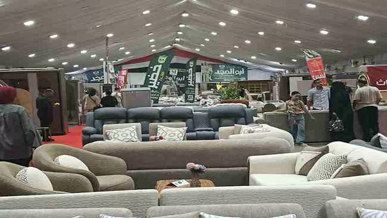 معرض “أثاثنا الدمياطي” يقدّم خصومات 30% لتجهيز العرائس بالشرقية
