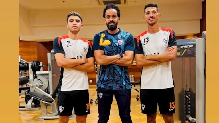 قبل الرحيل.. الجفالي يظهر مع فتوح في التأهيل المنفرد
