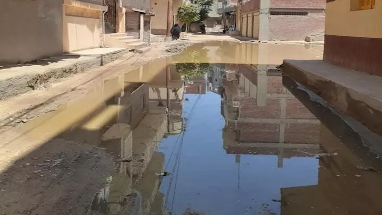 فاقوس تغرق بالمجاري.. شكاوى من كارثة صرف في الشرقية